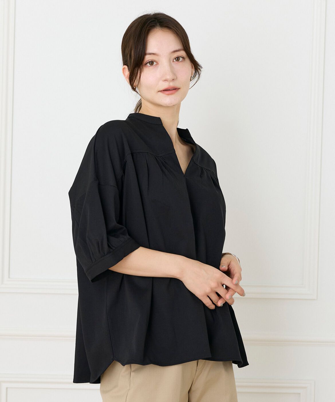 DAY by DAY it&rsquo;s international「ギャザーデザインプルオーバー」|Tシャツ・カットソー|