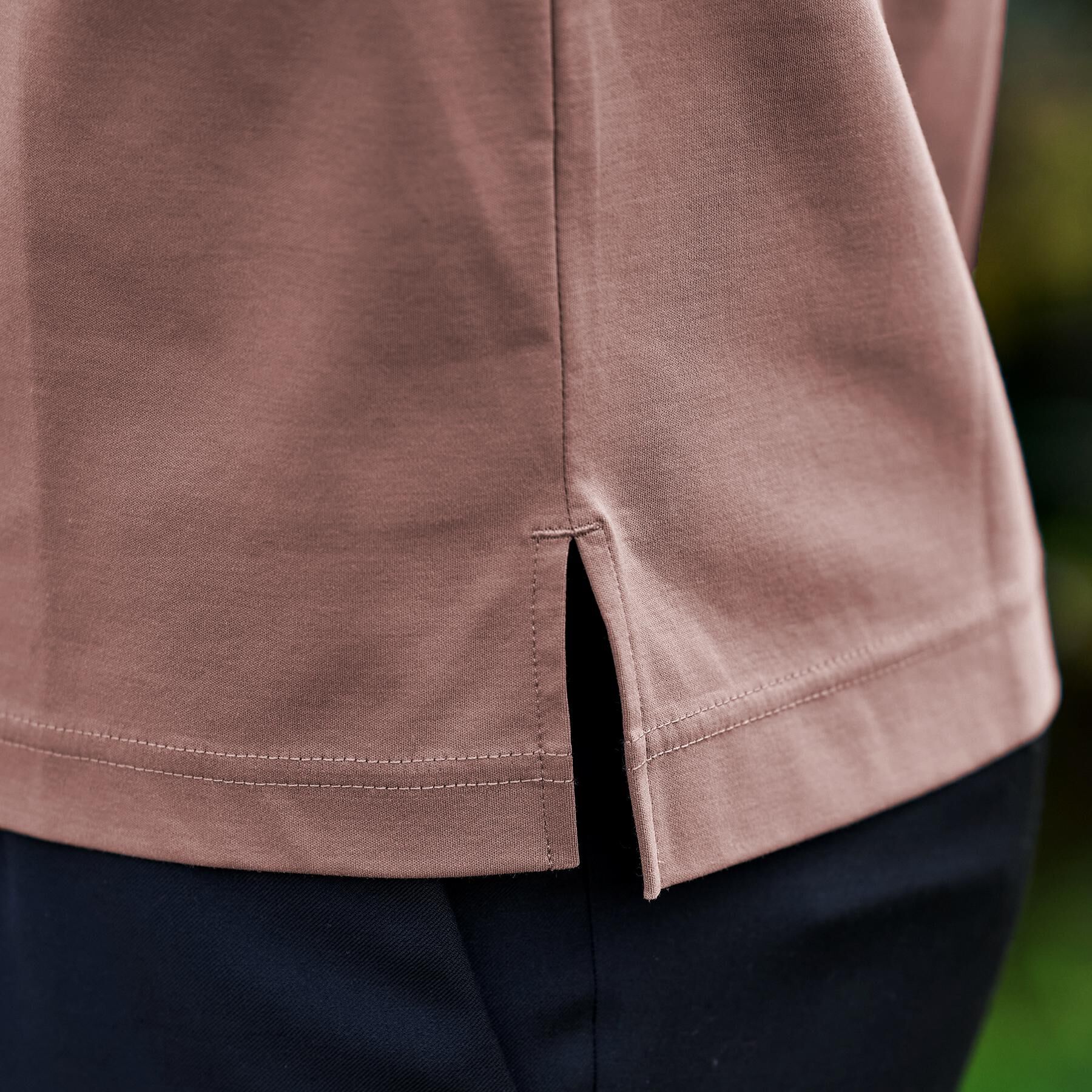 DRESSTERIOR「【接触冷感/抗菌防臭/消臭/Safari5月号掲載】ICE CLEAR COTTON オーバーフィッ」|ポロシャツ|