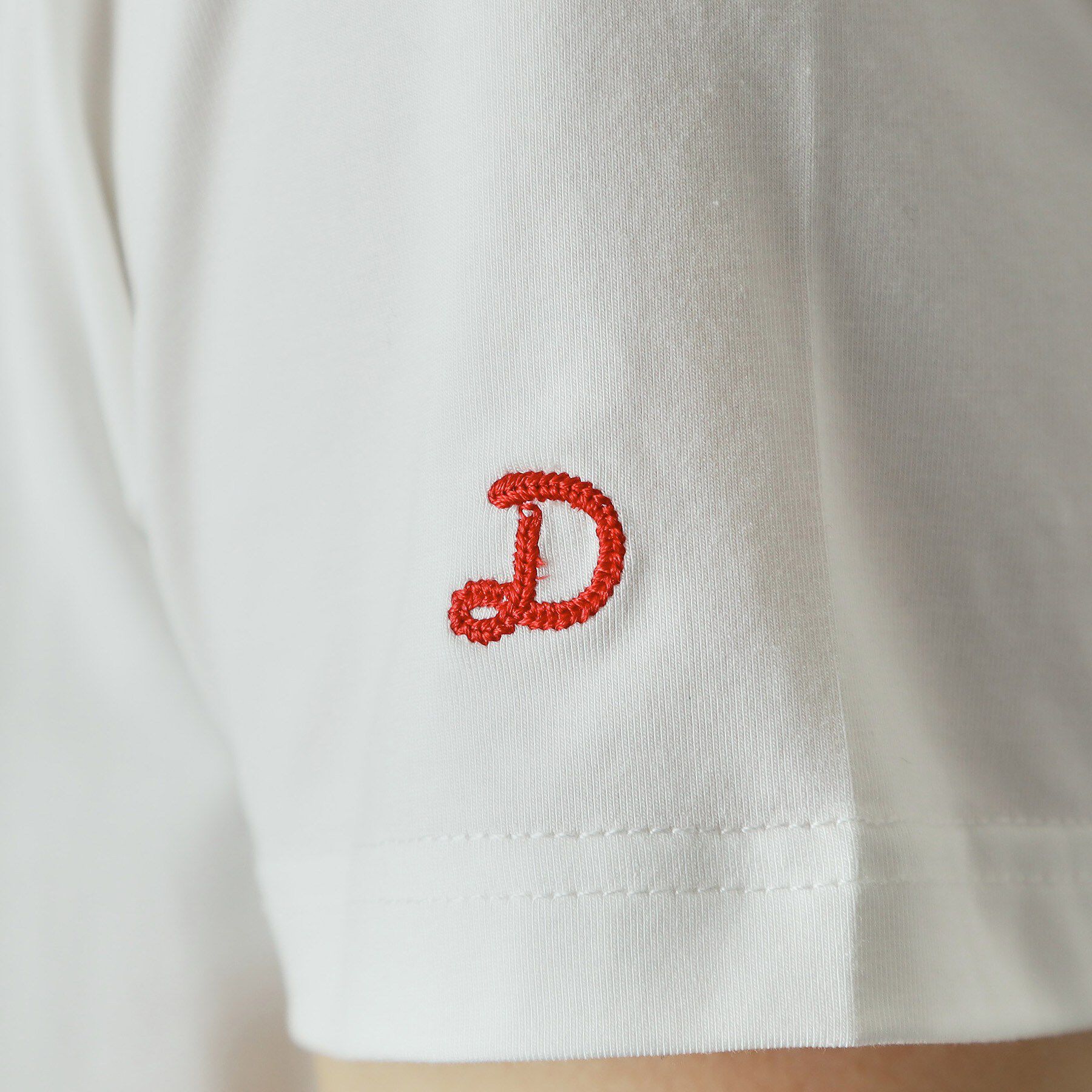 DRESSTERIOR「【立体ロゴ】フロッキーロゴプリントTシャツ」|Tシャツ・カットソー|