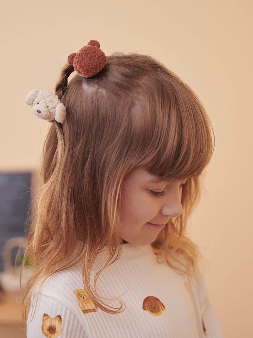 GELATO PIQUE KIDS & BABY「【KIDS】エアリーモコアニマルブレッドヘアゴム」|ヘアバンド|CRM