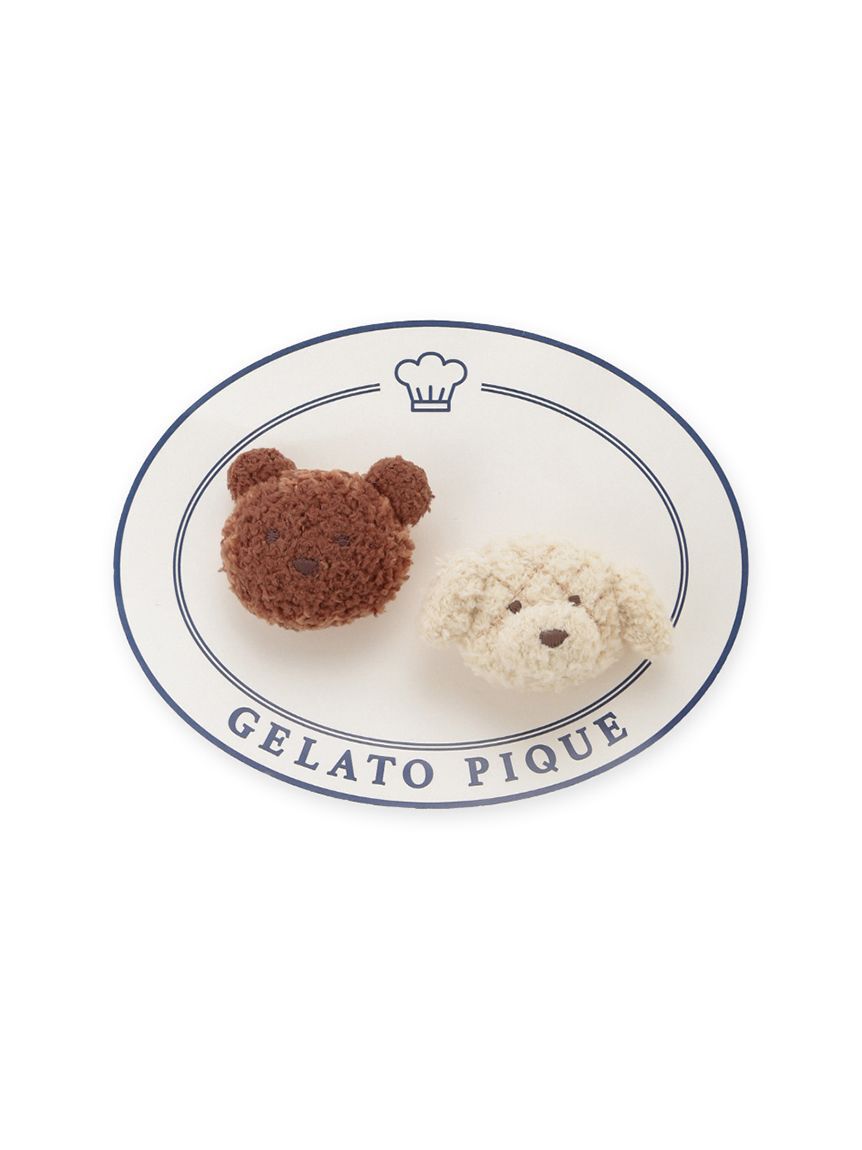 GELATO PIQUE KIDS & BABY「【KIDS】エアリーモコアニマルブレッドヘアゴム」|ヘアバンド|