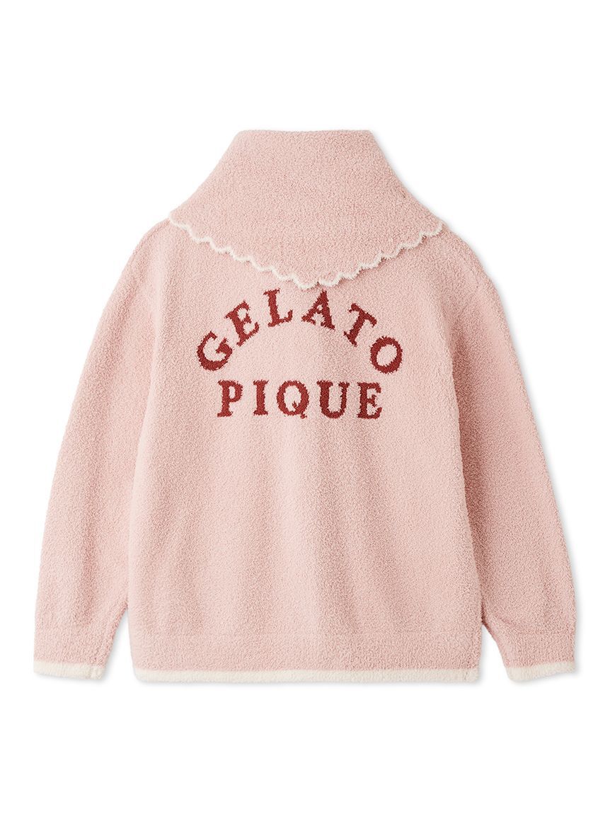gelato pique「ベビモコアニマルブレッドカーディガン&スカーフセット」|ルームウェア|