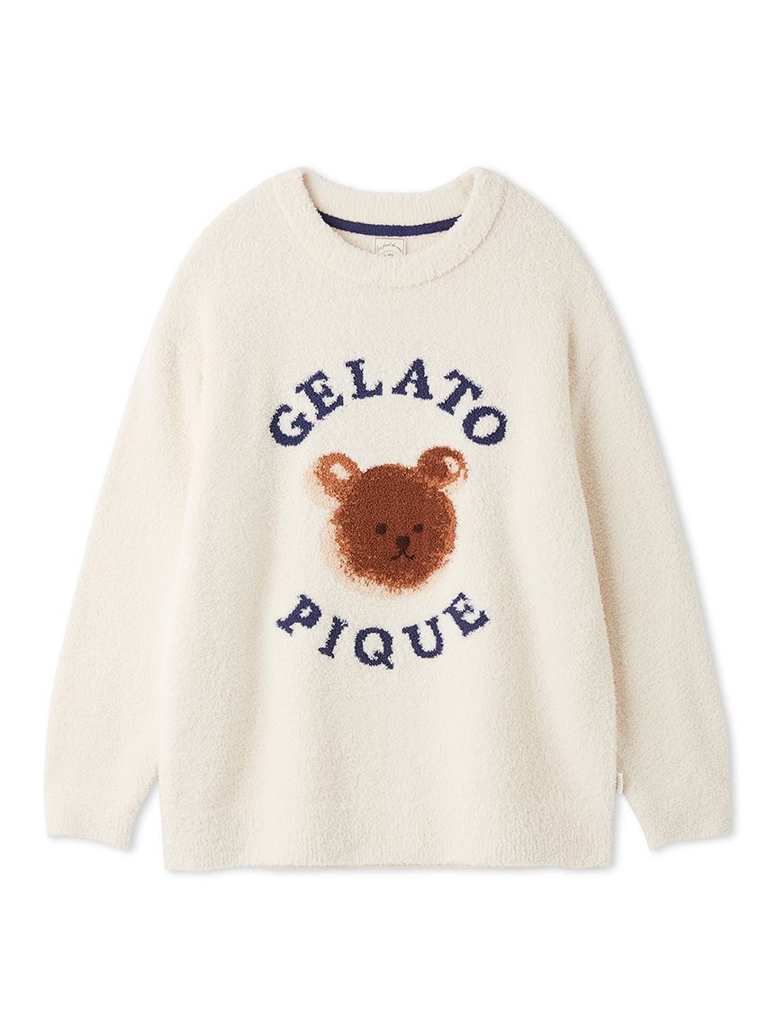 gelato pique「ベビモコアニマルブレッドジャガードプルオーバー」|ルームウェア|
