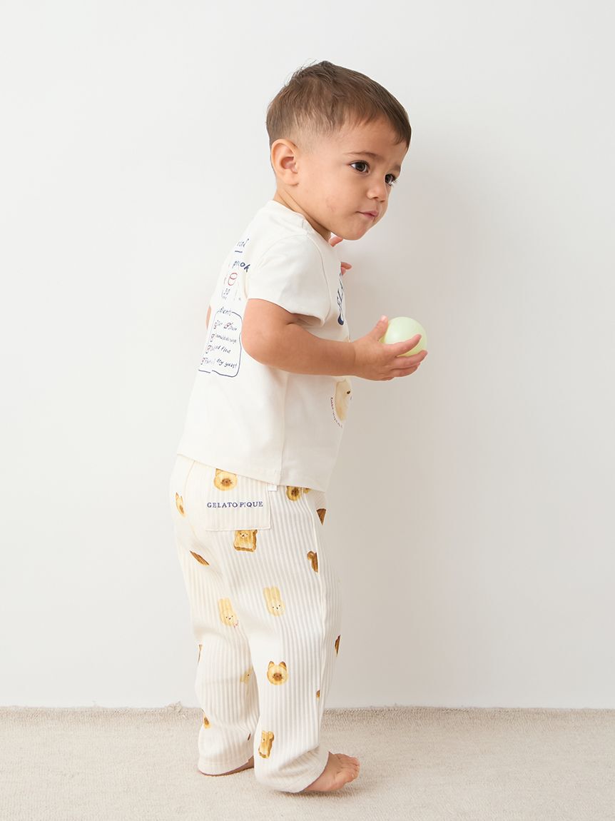 GELATO PIQUE KIDS & BABY「【BABY】アニマルブレッド柄ロングパンツ」|その他ベビーウェア|