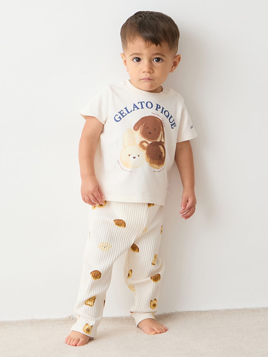 GELATO PIQUE KIDS & BABY「【BABY】アニマルブレッド柄ロングパンツ」|その他ベビーウェア|