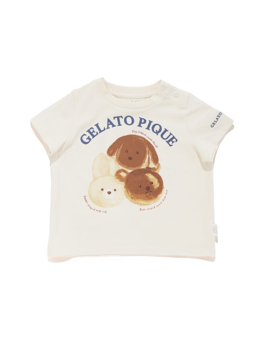 GELATO PIQUE KIDS & BABY「【BABY】アニマルブレッドワンポイントTシャツ」|その他ベビーウェア|