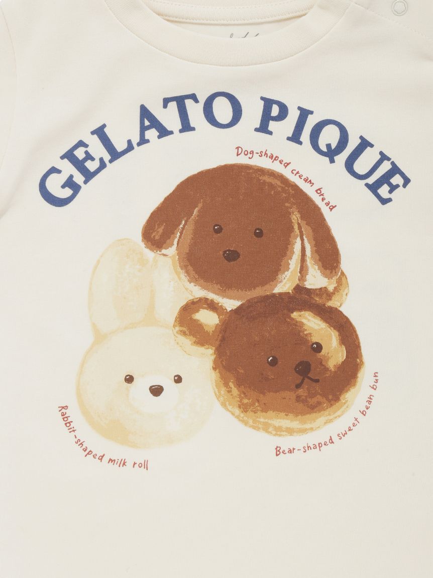 GELATO PIQUE KIDS & BABY「【BABY】アニマルブレッドワンポイントTシャツ」|その他ベビーウェア|