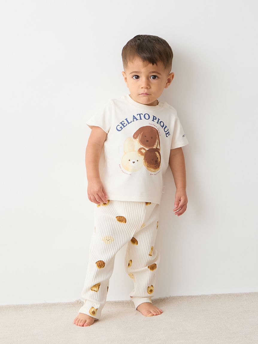 GELATO PIQUE KIDS & BABY「【BABY】アニマルブレッドワンポイントTシャツ」|その他ベビーウェア|