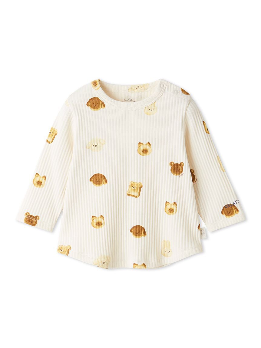 GELATO PIQUE KIDS & BABY「【BABY】アニマルブレッド柄ロンT」|その他ベビーウェア|