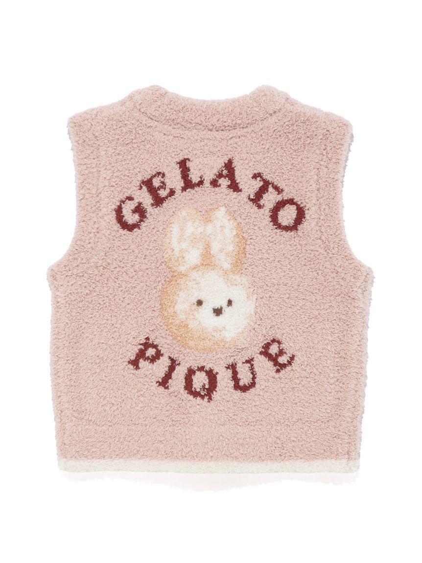 GELATO PIQUE KIDS & BABY「【BABY】ベビモコアニマルブレッドジャガードベスト」|その他ベビーウェア|