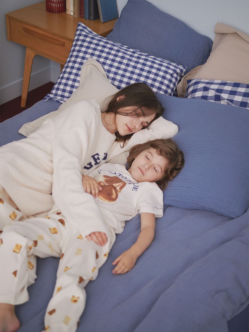 GELATO PIQUE KIDS & BABY「【KIDS】アニマルブレッド柄ロングパンツ」|ルームウェア|