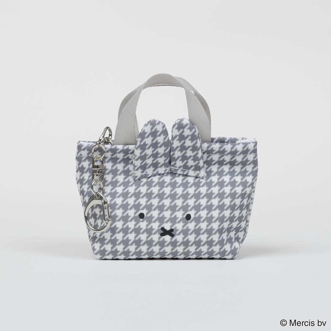  「MIFFY Chidori＆Monotone MINI トートチャーム」|チャーム・キーホルダー|