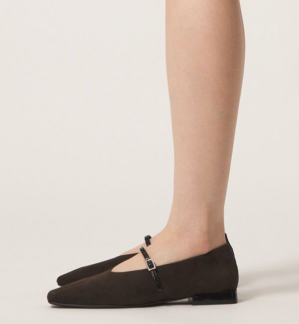 SY UNITED ARROWS「＜SY＞スクエアメリージェーン フラット20&uarr;」|パンプス|