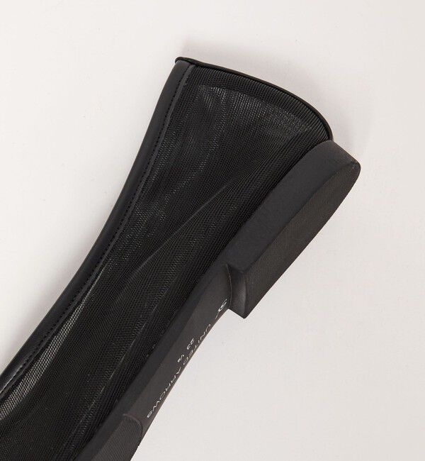 SY UNITED ARROWS「＜SY＞ビッグメタルシースルー フラット15&uarr;」|バレエシューズ|