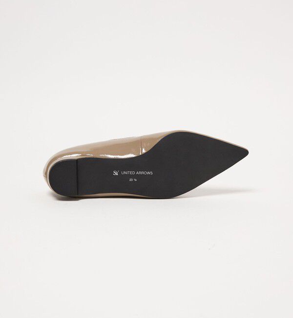 SY UNITED ARROWS「＜SY＞ポインテッドリボン フラット15&uarr;」|パンプス|