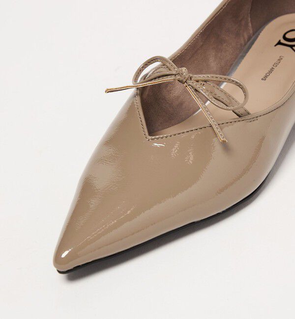 SY UNITED ARROWS「＜SY＞ポインテッドリボン フラット15&uarr;」|パンプス|