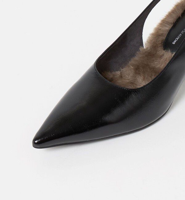 SY UNITED ARROWS「＜SY＞シェイプヒール バックベルト パンプス50&uarr;」|パンプス|