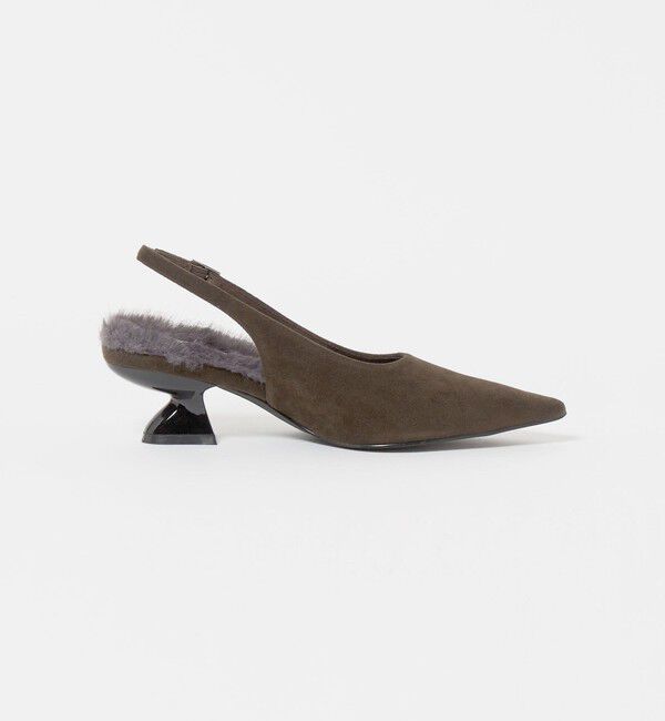 SY UNITED ARROWS「＜SY＞シェイプヒール バックベルト パンプス50&uarr;」|パンプス|