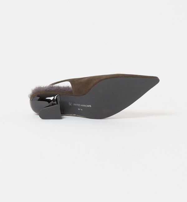 SY UNITED ARROWS「＜SY＞シェイプヒール バックベルト パンプス50&uarr;」|パンプス|