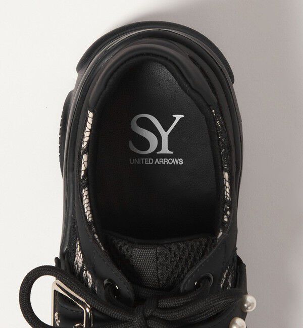 SY UNITED ARROWS「＜SY＞ダブルベルトレース スニーカー55&uarr;」|スニーカー|