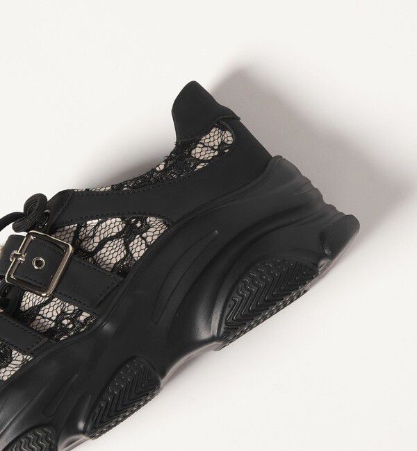 SY UNITED ARROWS「＜SY＞ダブルベルトレース スニーカー55&uarr;」|スニーカー|