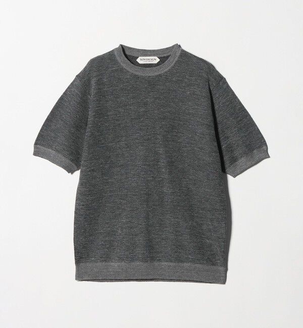 UNITED ARROWS「＜SOVEREIGN＞ハニカム ニットTシャツ」|Tシャツ・カットソー|