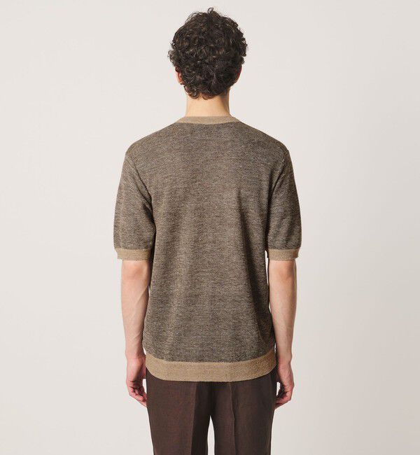 UNITED ARROWS「＜SOVEREIGN＞ハニカム ニットTシャツ」|Tシャツ・カットソー|