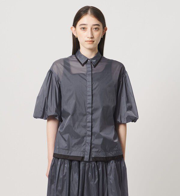 UNITED ARROWS「シアー タフタ ブラウス ‐はっ水 ウォッシャブル‐」|シャツ・ブラウス|