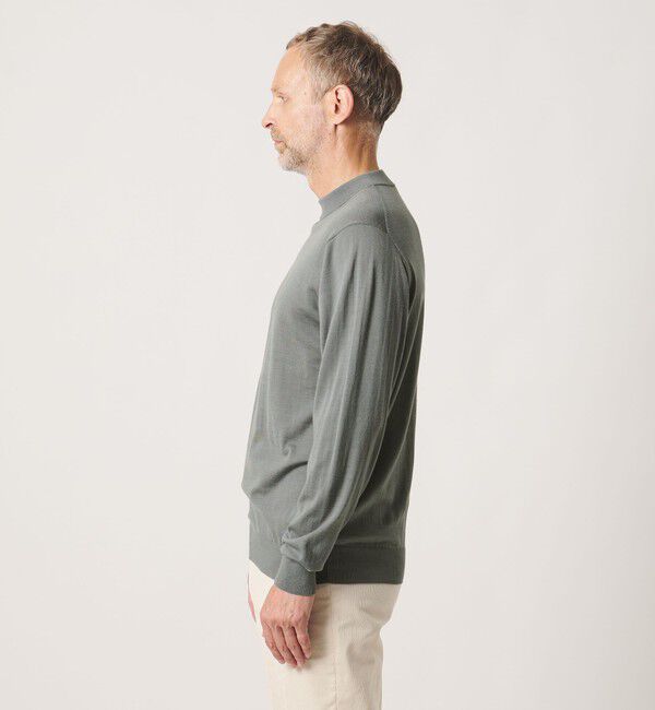 UNITED ARROWS「＜SOVEREIGN＞ハイゲージ モックネック ニット」|ニット・セーター|