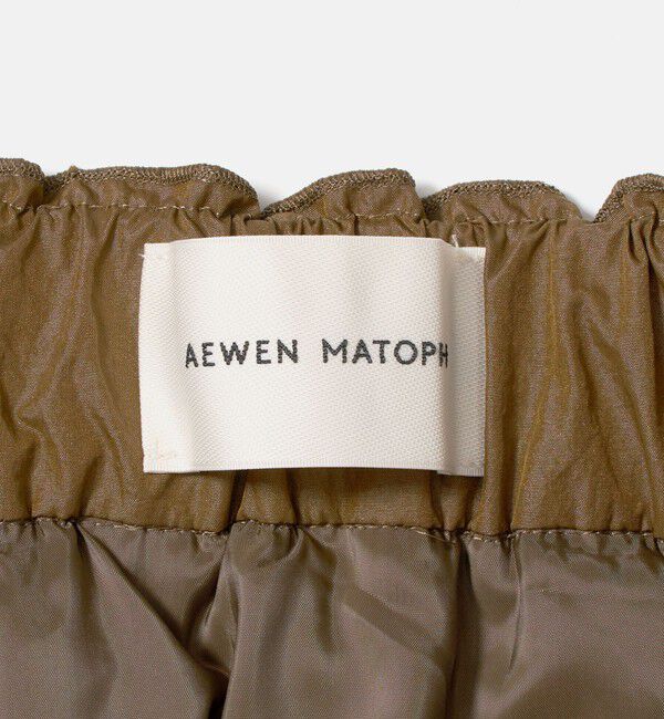 AEWEN MATOPH「＜AEWEN MATOPH＞タック コクーンスカート ウォッシャブル」|スカート|