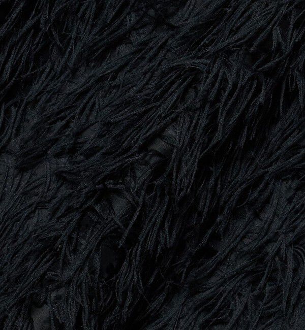 UNITED ARROWS「へアリー フリンジ フレアスカート ‐ウォッシャブル‐」|フレア|
