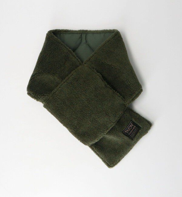 UNITED ARROWS green label relaxing「＜TAION＞ミリタリー リバーシブル ダウンマフラー」|マフラー|