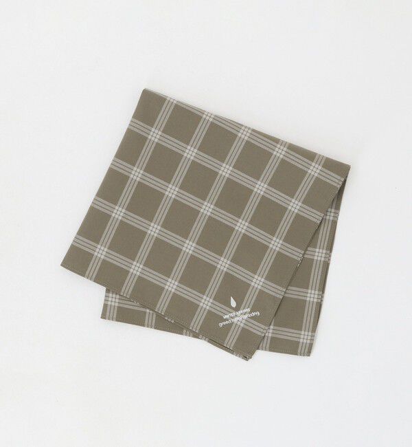 UNITED ARROWS green label relaxing「GLR ファイン エンブロイダリー 刺しゅう ハンカチ」|ハンカチ|BEIGE