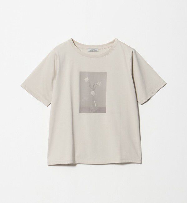 UNITED ARROWS green label relaxing「ロゴ ショートスリーブ プルオーバー カットソー 接触冷感」|Tシャツ・カットソー|