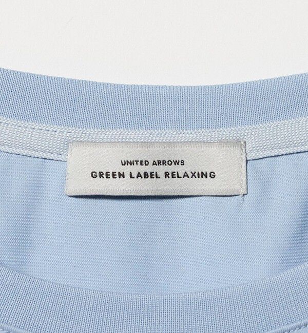 UNITED ARROWS green label relaxing「ロゴ ショートスリーブ プルオーバー カットソー 接触冷感」|Tシャツ・カットソー|