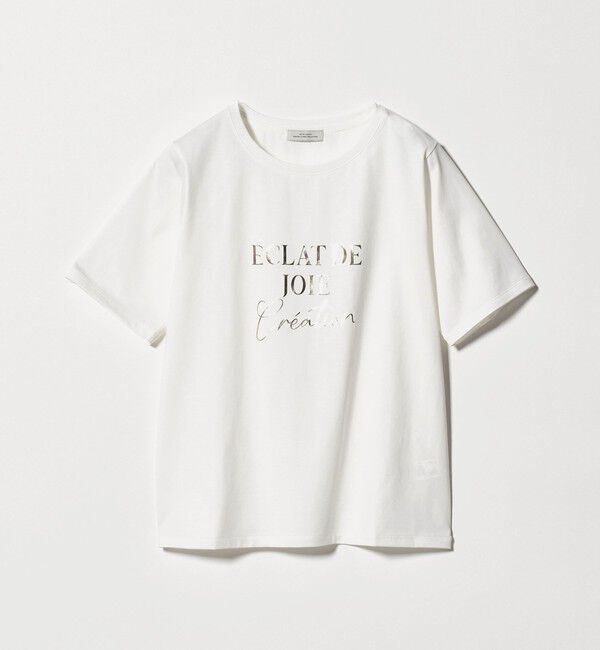 UNITED ARROWS green label relaxing「ロゴ ショートスリーブ プルオーバー カットソー 接触冷感」|Tシャツ・カットソー|