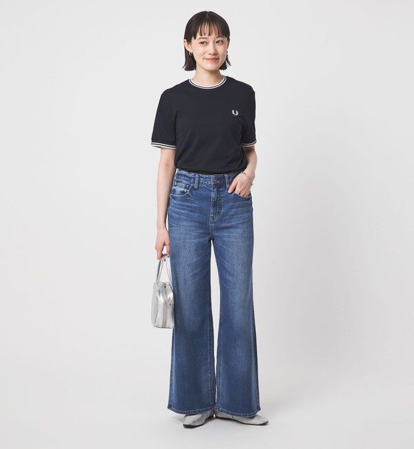 UNITED ARROWS green label relaxing「【WEB限定】＜FRED PERRY＞ツインティップ Tシャツ」|Tシャツ・カットソー|