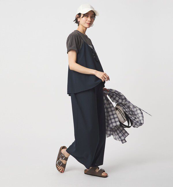UNITED ARROWS green label relaxing「［size SHORT/TALLあり］ドライクロス オールインワン ストレッチ 通気性」|オールインワン|