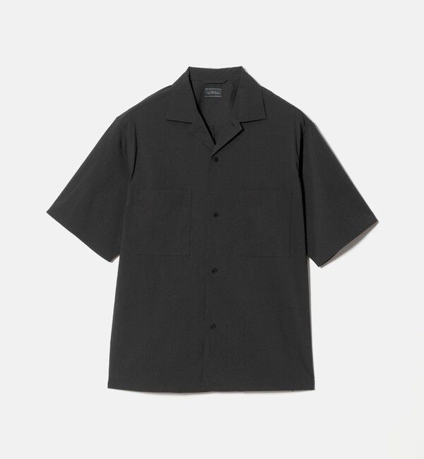 UNITED ARROWS green label relaxing「WONDER CLOTH オープンカラー 3ポケット 半袖シャツ -ストレッチ・接触冷感・吸水速乾-」|シャツ・ブラウス|