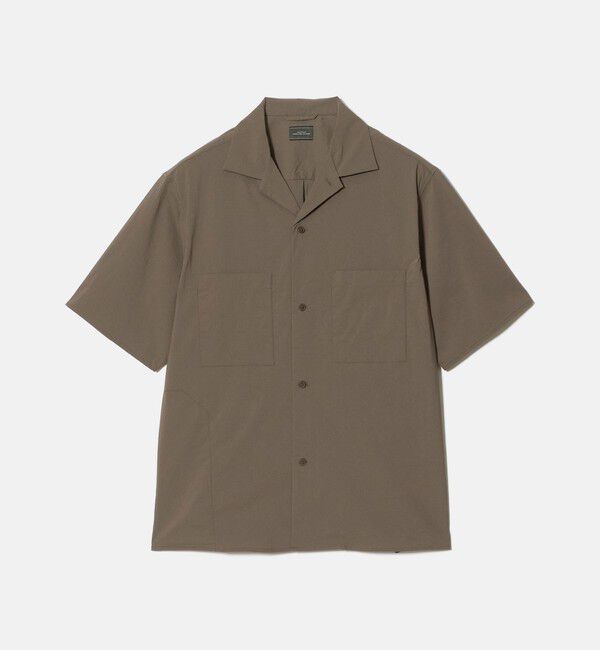 UNITED ARROWS green label relaxing「WONDER CLOTH オープンカラー 3ポケット 半袖シャツ -ストレッチ・接触冷感・吸水速乾-」|シャツ・ブラウス|