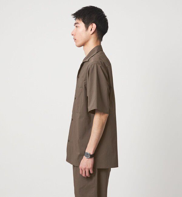 UNITED ARROWS green label relaxing「WONDER CLOTH オープンカラー 3ポケット 半袖シャツ -ストレッチ・接触冷感・吸水速乾-」|シャツ・ブラウス|