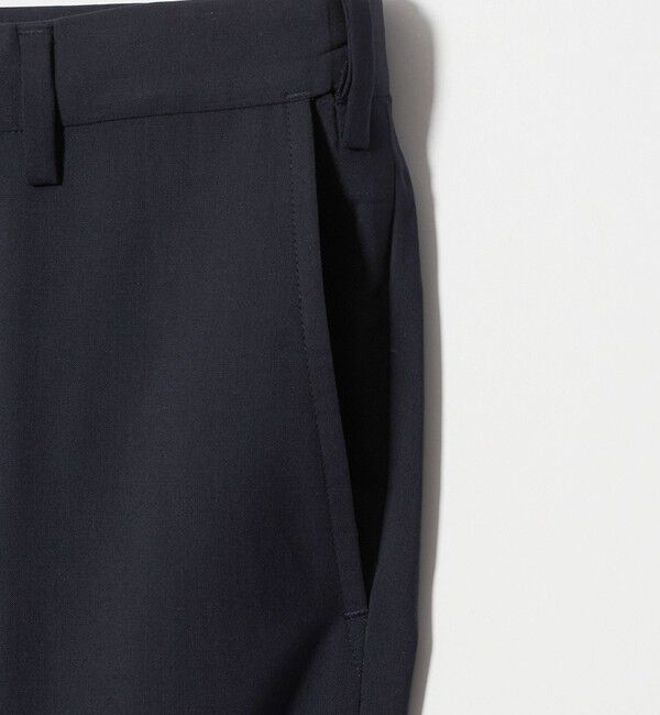 UNITED ARROWS green label relaxing「A+ air TW サイロ ソリッド アジャスター スラックス -接触冷感・通気性-」|スラックス|