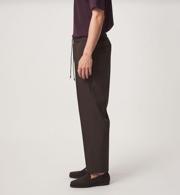 UNITED ARROWS green label relaxing「A+ air ポリエステル 空羽 リラックス イージー 1プリーツ スラックス セットパンツ -吸水速乾・通気性-」|スラックス|