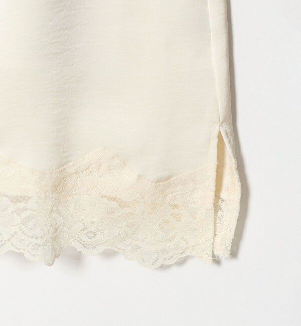 UNITED ARROWS green label relaxing「【WEB限定】＜at ease＞レースキャミ &times; Tシャツ セット」|Tシャツ・カットソー|