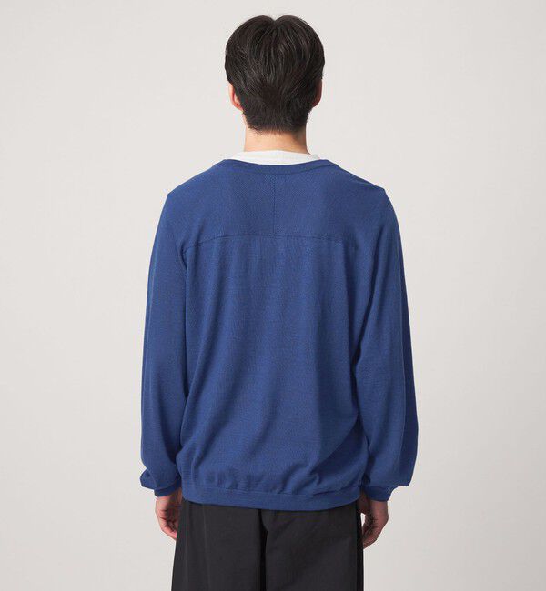 UNITED ARROWS green label relaxing「ウール サドル Vネック ニット」|ニット・セーター|