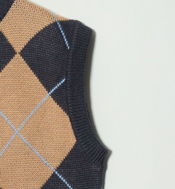 UNITED ARROWS green label relaxing「【別注】＜PROTAGONISTA＞アーガイル ベスト」|ベスト・ジレ|