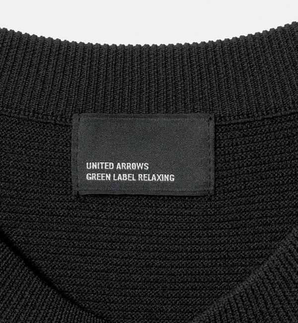 UNITED ARROWS green label relaxing「【WEB限定】ガーター編み ヘンリーネック ニット」|ニット・セーター|