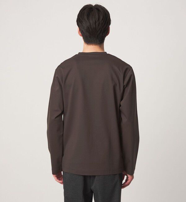 UNITED ARROWS green label relaxing「オーガニック コットン ポンチ クルーネック 長袖 Tシャツ」|Tシャツ・カットソー|