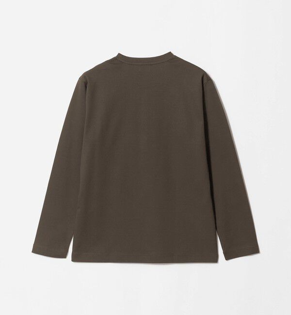 UNITED ARROWS green label relaxing「オーガニック コットン ポンチ クルーネック 長袖 Tシャツ」|Tシャツ・カットソー|