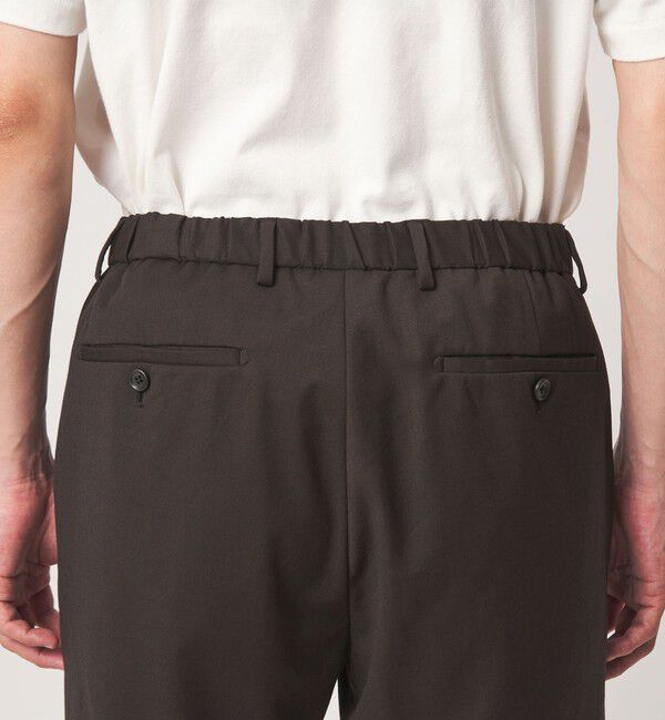 UNITED ARROWS green label relaxing「ウォッシャブル サージ ナロー ユーティリティ イージーパンツ S2 -2WAYストレッチ-」|スラックス|